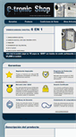 Mobile Screenshot of e-tronicshop.com